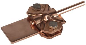 Trennklemme DEHN/elvatec 2-fach 7…10/30…40mm, Kupfer