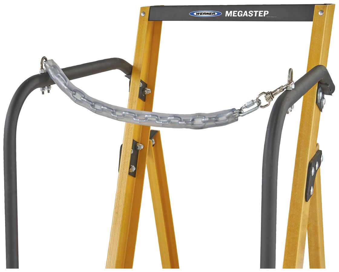 Plattformleiter Plica MEGASTEP 8 Sprossen 3.2m 370×568mm GFK EN131 20kg