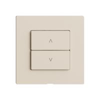 Bedienaufsatz zu Storenschalter EDIZIOdue Wiser 1K 2T cr