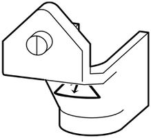 Couvre-bornes Eaton H-P5-125/160 1 pôle 5×20×5mm