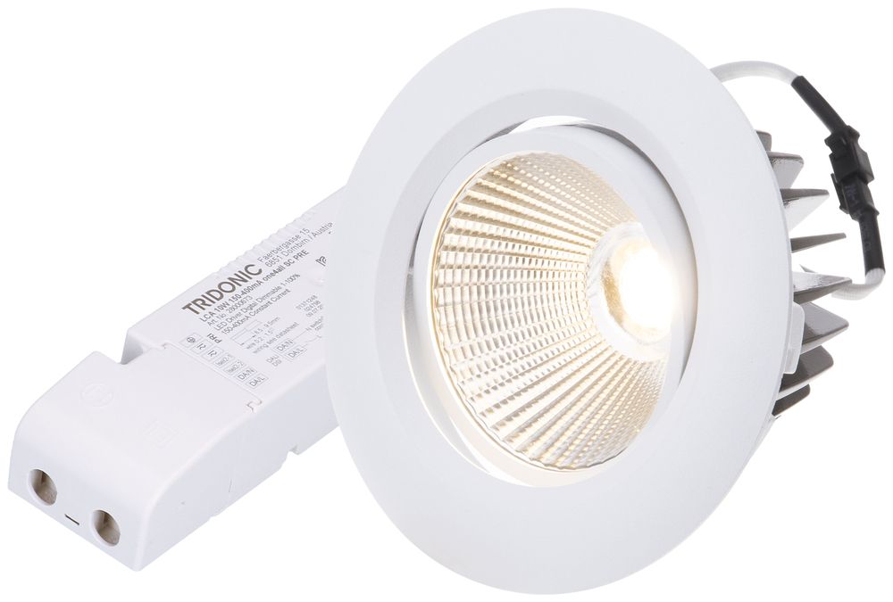 EB-LED-Spot AXO DALI2 10.5W 230V 920lm 930 Loch-Ø80mm weiss 38°