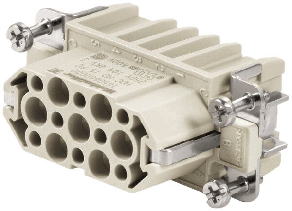 Buchseneinsatz Weidmüller HDC HD 250V 10A 15L Crimpanschluss Gr.2