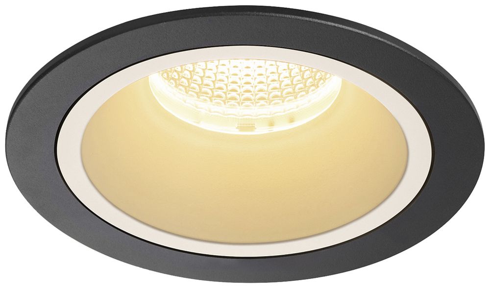 Downlight LED SLV NUMINOS L 25.4W 2300lm 3000K 20° VAR Ø130×85mm no/bc