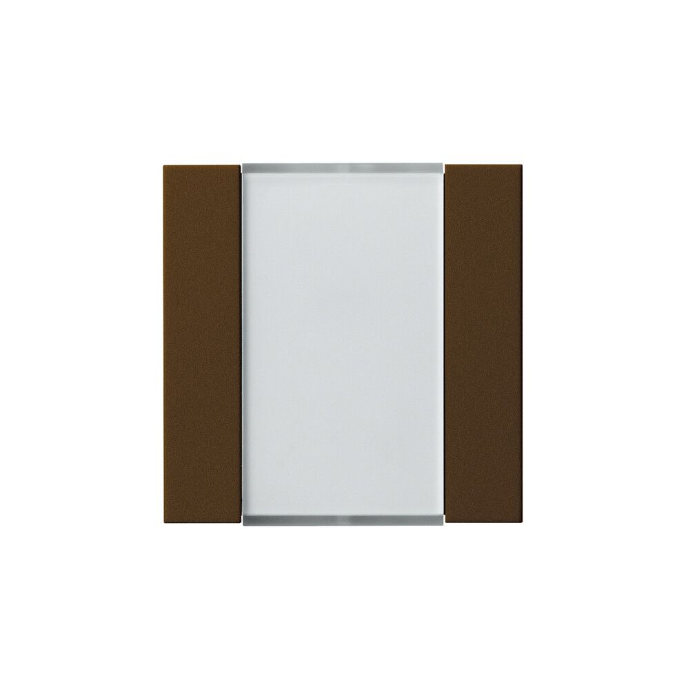 Frontset Hager kallysto 2×KNX braun