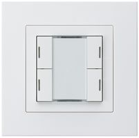 UP-Taster kallysto.pro KNX 4×RGB LED s/e-link weiss