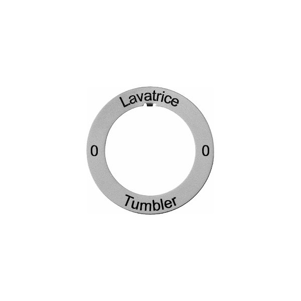 Disque indicateur 0-Lavatrice-0-Tumbler Al AG SS,GUP SS
