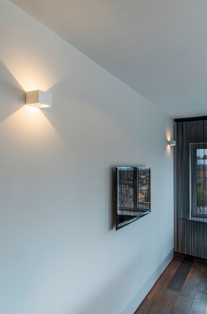 Applique LED SLV LOGS IN, 5W IP20 blanc