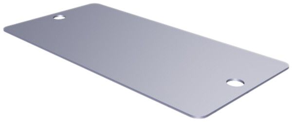 Marqueur d'appareil Weidmüller MetalliCard CC-M 30×60mm acier fin