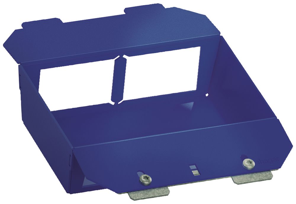 Geräteträger Hager 148×148×43mm