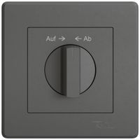 UP-Montageset EDIZIO.liv SNAPFIX® f.Schwenktaster m.Griff Auf → ← Ab dgu