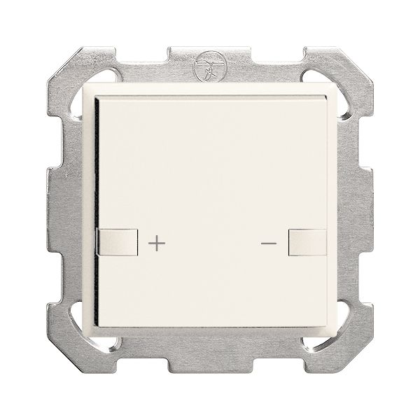 Poussoir ENC ZEP variateur univ. 1c/1t st.c/sec. EDIZIOdue blanc