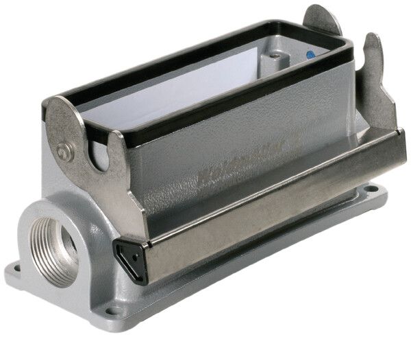 Scatola di base Weidmüller HDC 24B gancio long.parte inf.grd.8 1×M25 laterale