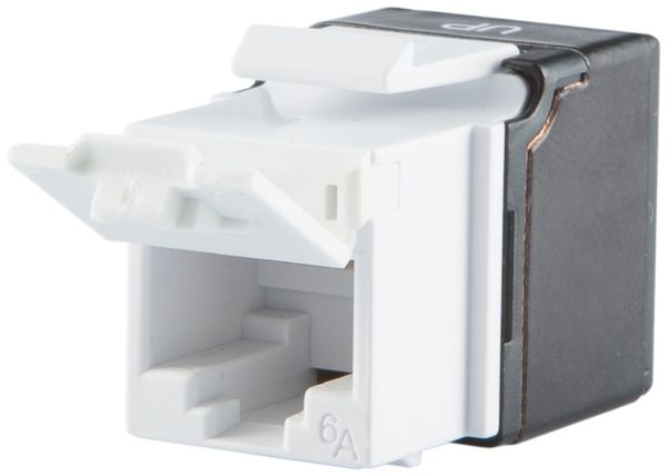 Modul Dätwyler KU PLUS Kat.6A Keystone ungeschirmt, weiss