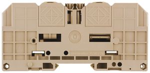 Morsetto a bullone Weidmüller WFF 70mm² 1000V 192A 2 contatti M8 TS35 beige