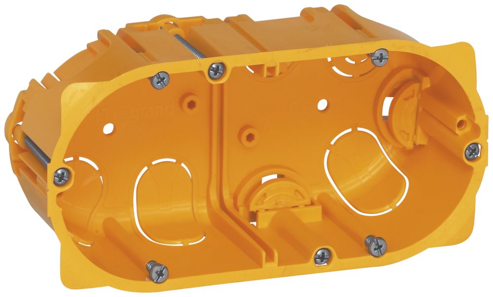 UP-Einlasskasten Batibox MOS gelb 5 Module T=50mm für Hohlwand