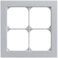 UP-Abdeckrahmen kallysto.pro 2×2 arktis 154×154mm