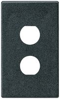 EB-Montageset Hager FLF3/5 2BNC/TNC schwarz