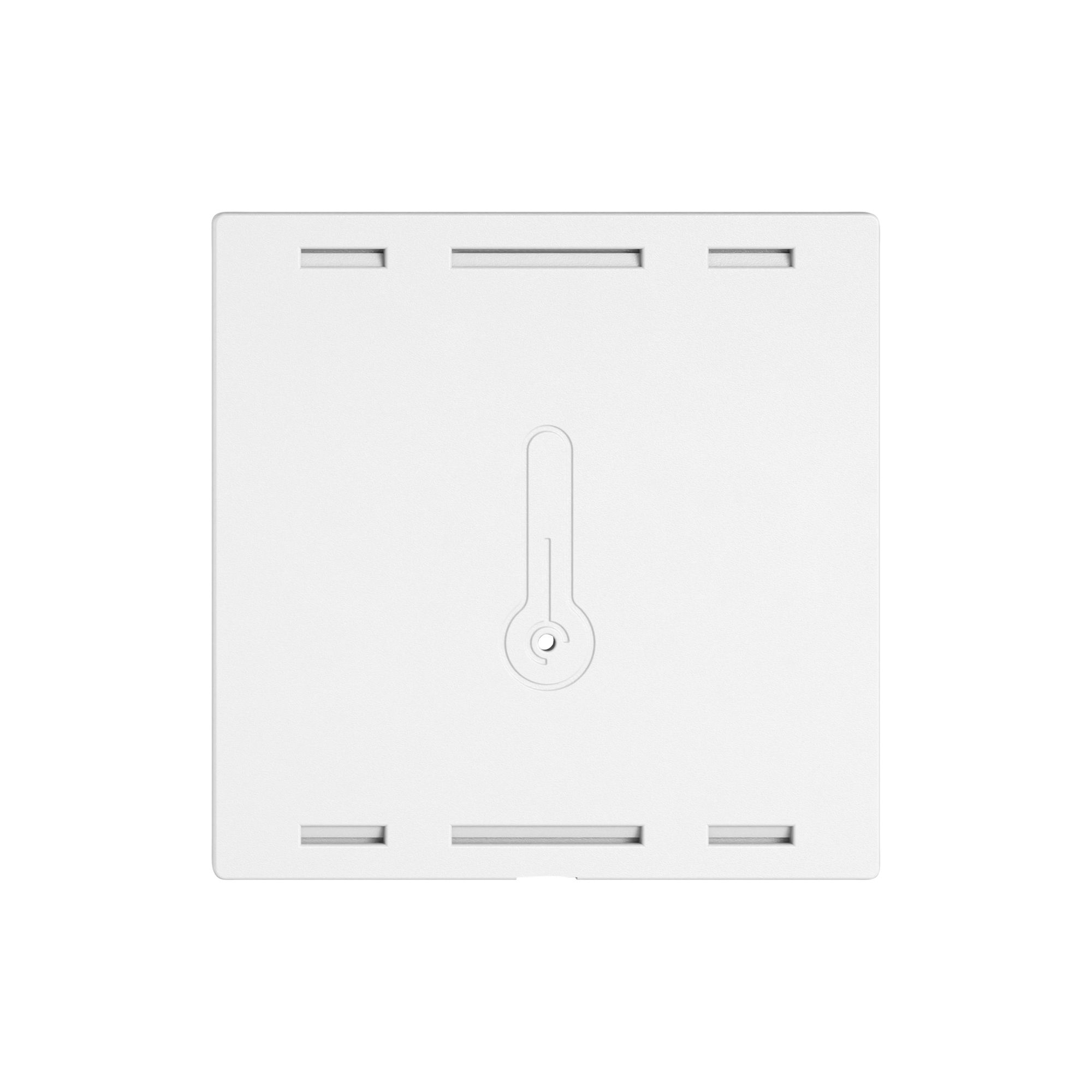 Abdeckset EDIZIO.liv Wiser SNAPFIX® für Raumtemperatursensor 60×60mm ws