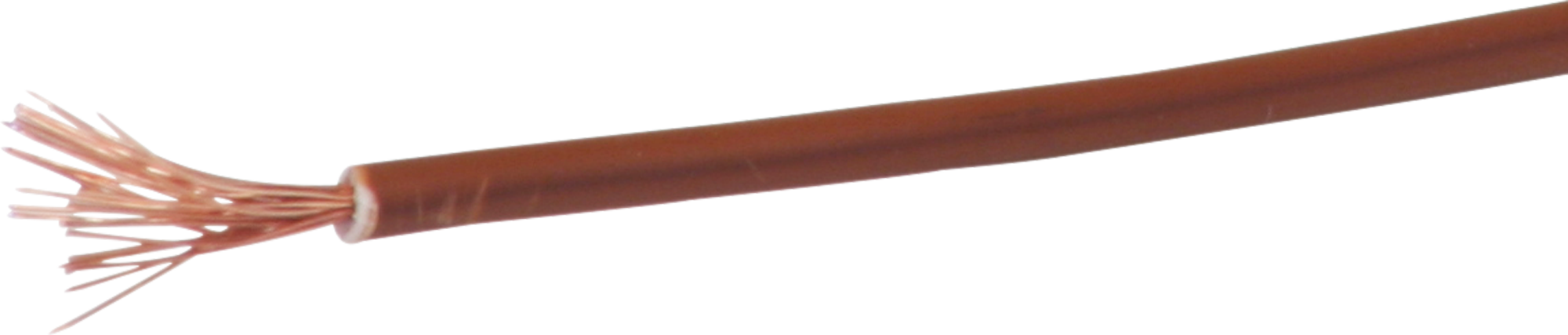 Toron T sans halogène 0.75mm² brun Eca, Bobine à 100m