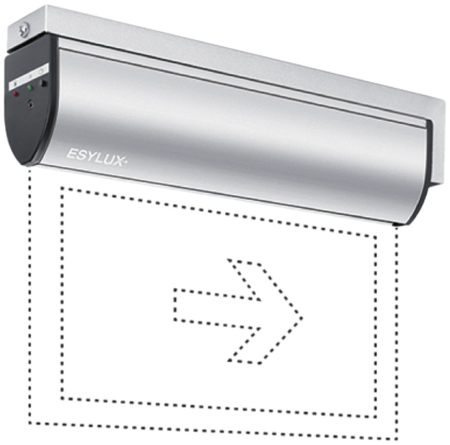 Notleuchte ESYLUX SLD LEDi SC/C Wandausleger