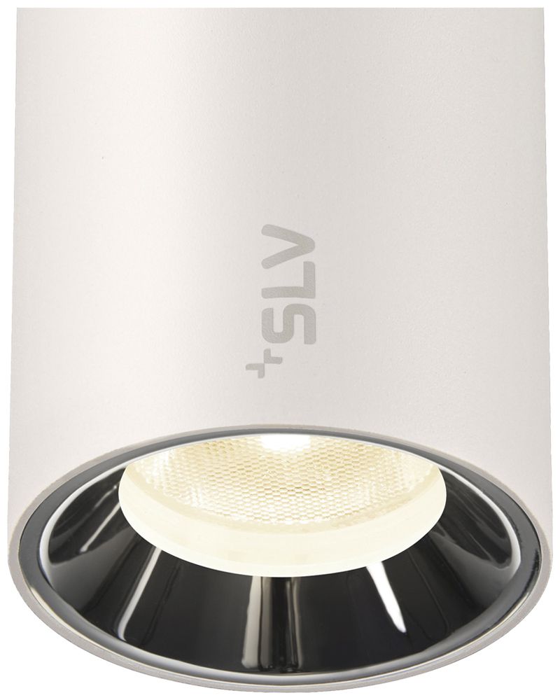 Spot LED SLV NUMINOS XS 1×8.7W 740lm 940 55° DALI 48V AD Ø50mm blanc/argent