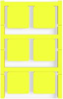Gerätemarkierer Weidmüller MultiCard SM selbstklebend 27×27mm PA66 gelb