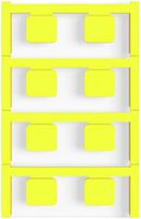 Marcatore per apparecchi Weidmüller MultiCard CC autoadesiva 15×17mm PA66 giallo