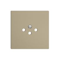 Placca frontale EDIZIOdue T12A sand orizzontale-piatto