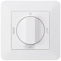 UP-Drehschalter 0-Man-0-Aut. kallysto.trend 2/1L weiss mit Drehgriff