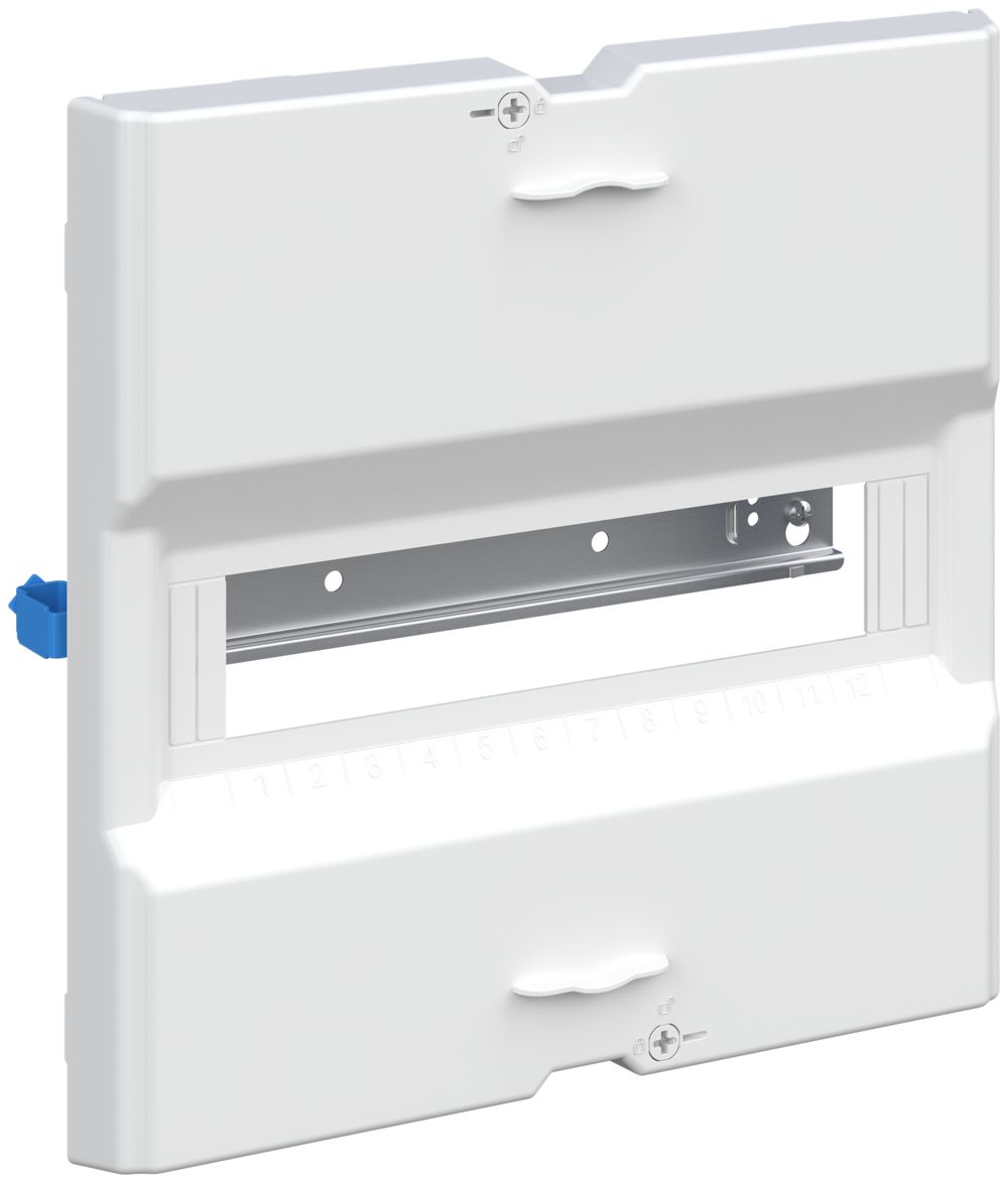 Kit d.rallonge ABB p.UK612 avec recouvrement, support d'appareils et bornes N/PE