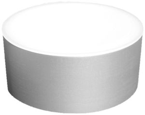 LED-Decken-/Wandleuchte CUBE 17W, 3000K, 1000lm, silber