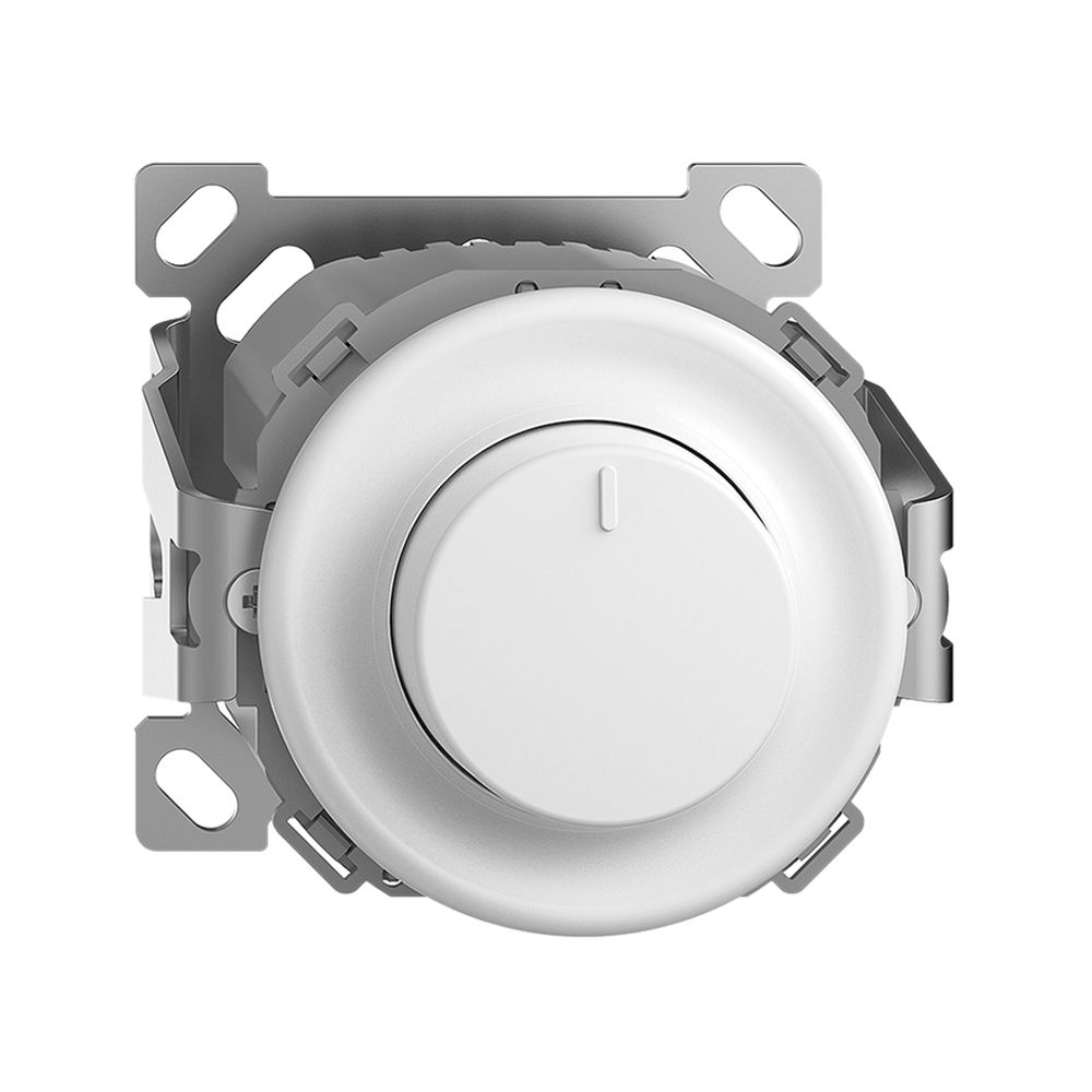 AP-Drehdimmer STANDARDdue 20…600W Phasenabschnitt weiss