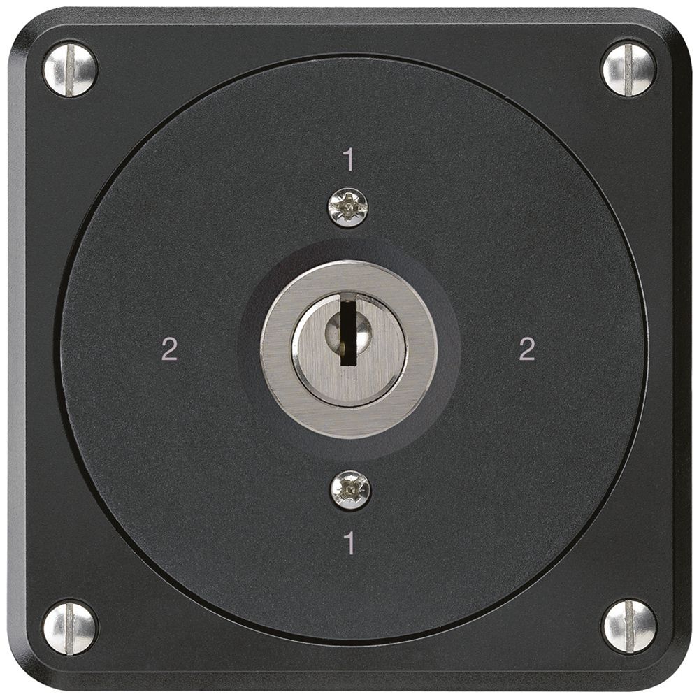 Interrupteur à clé ENC robusto sans clapet 3/1P noir pour combinaison