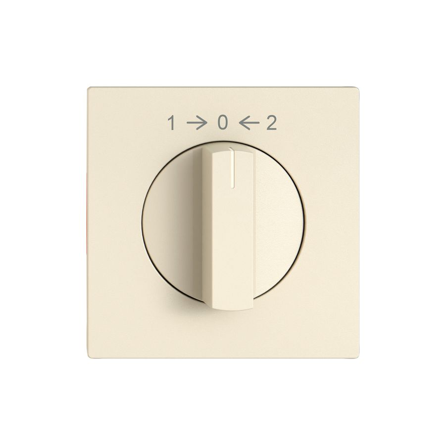 Montageset EDIZIO.liv SNAPFIX® f.Schwenktaster m.Griff 1 → 0 ← 2 cr