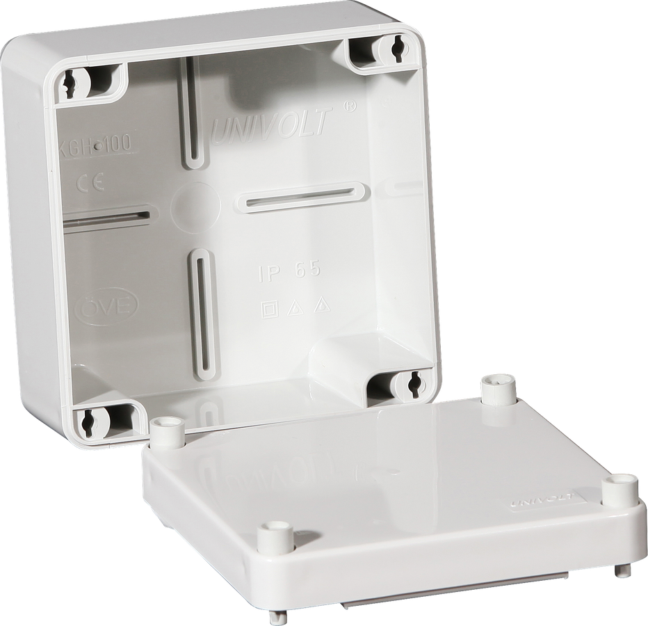 Abzweigdose 105×105×65mm leer PPO hgu IP65