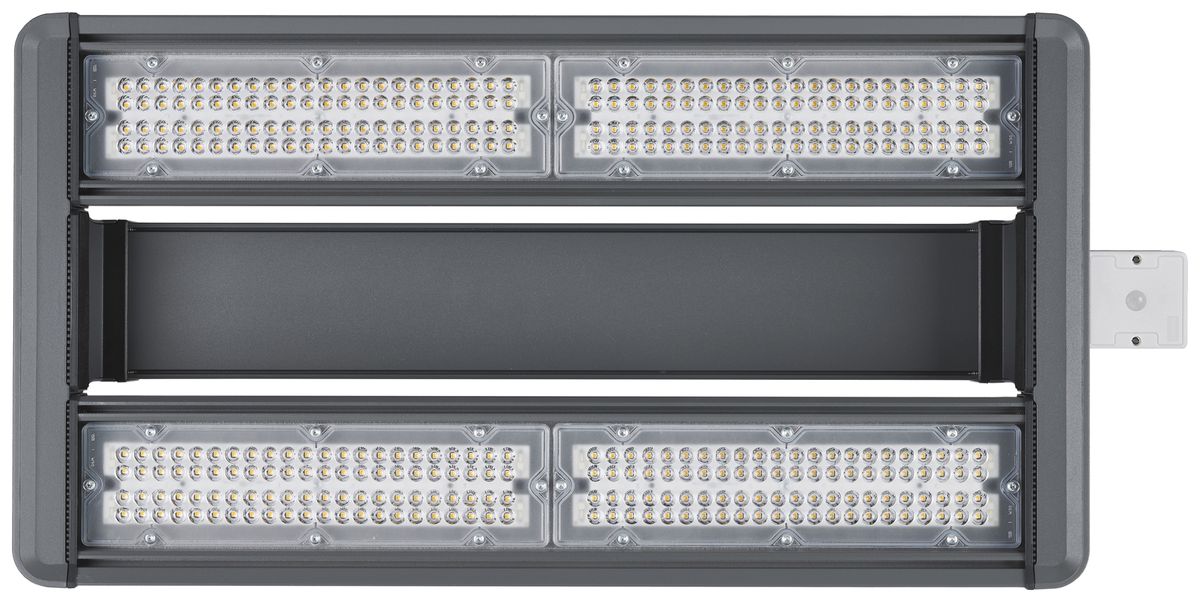 Proiett.capann.LED Sylvania Sylbay PIR 268W 37300lm 840 IP65 30°×60° REG 726×386
