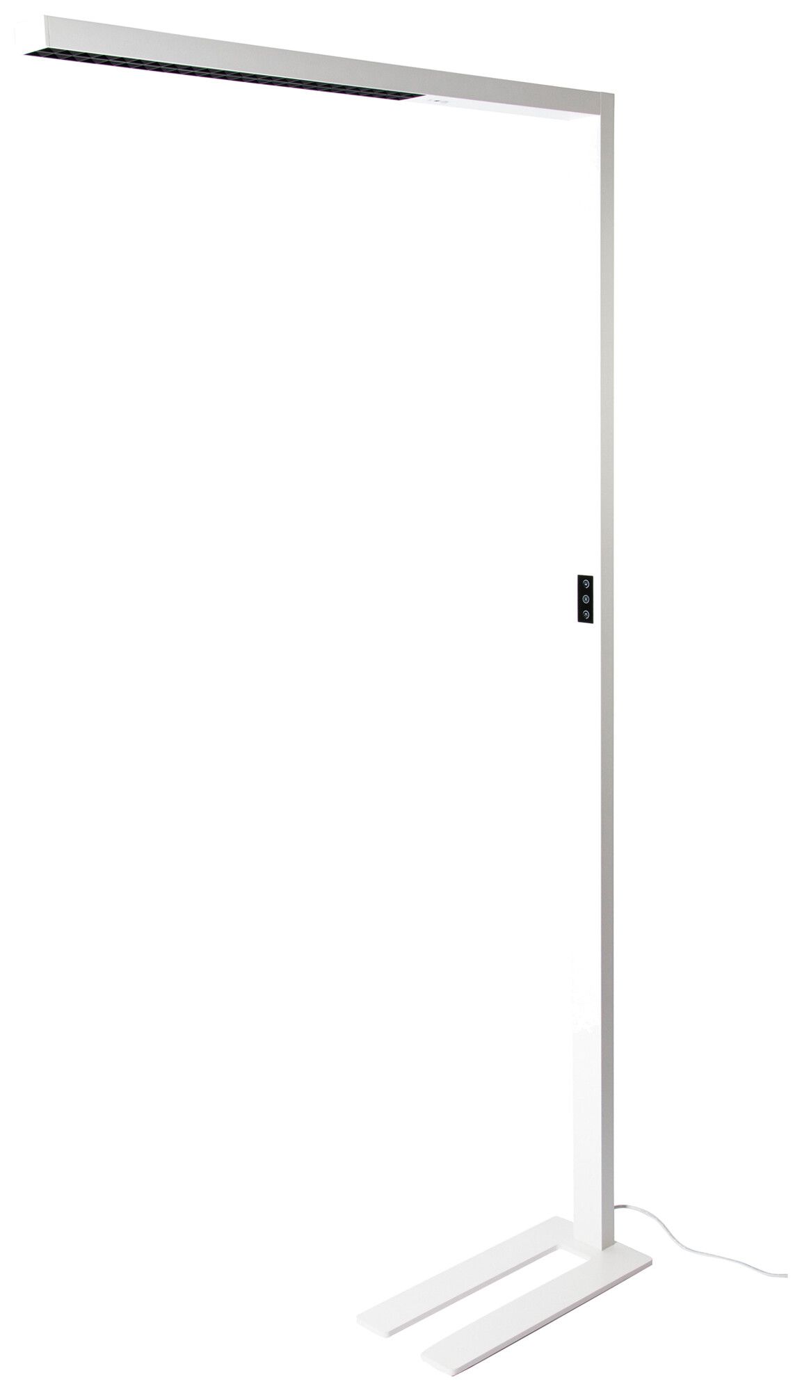 LED-Stehleuchte DOTLUX STYLEbutler 80W 10200lm 4000K weiss