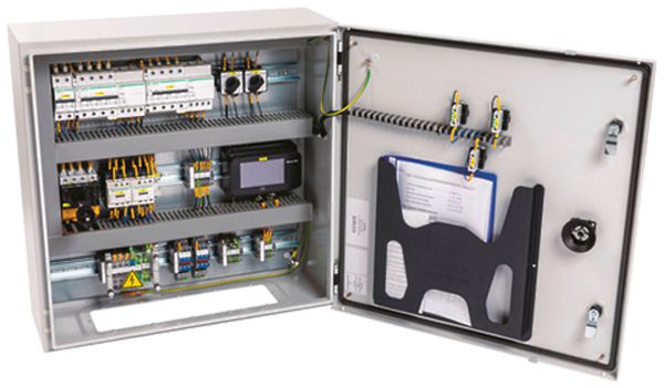 Armoire électrique nVent SBS-FP-ELEXANT450c 6×16A pour 6 circuits de chauffage