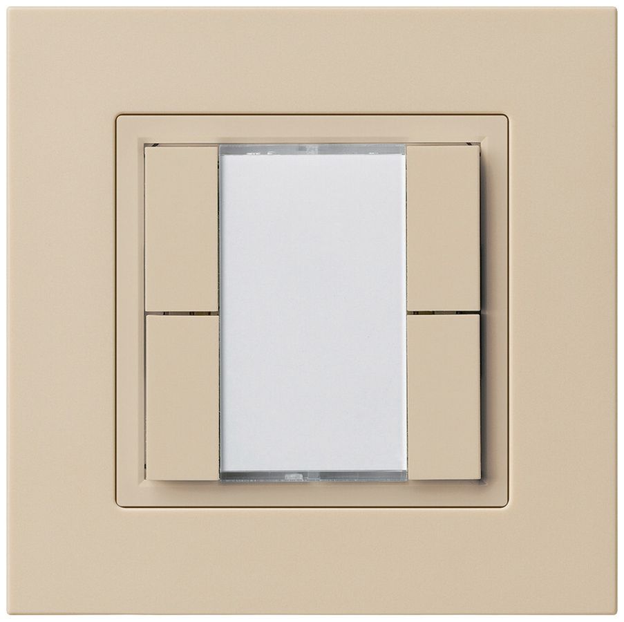 UP-Universaltaster 4×kallysto.pro ohne LED beige