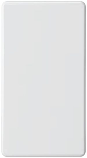 Abdeckplatte 2×4 266×146mm weiss ungebohrt