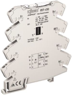 Messumformer JUMPFLEX WAGO Loop-Powered-Trennverstärker