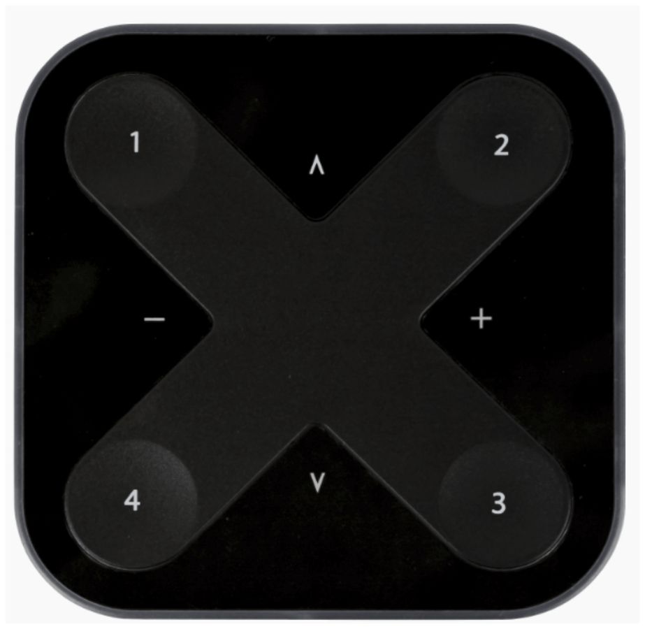 Trasmettitore RF da parete Casambi XPRESS RWBT, Bluetooth, 90×90×12mm, nero