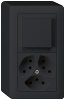 AP-Kombination kallysto 3/1L+3×T13 schwarz