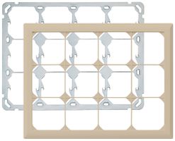 UP-Kopfzeile kallysto.line 3×4 beige horizontal