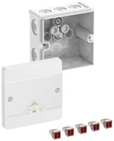 AP-Abzweigdose Spelsberg Abox 040-4²/w 102×102×57mm IP66 ws