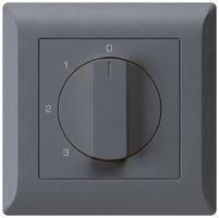 UP-Drehschalter kallysto.line 5/1L anthrazit