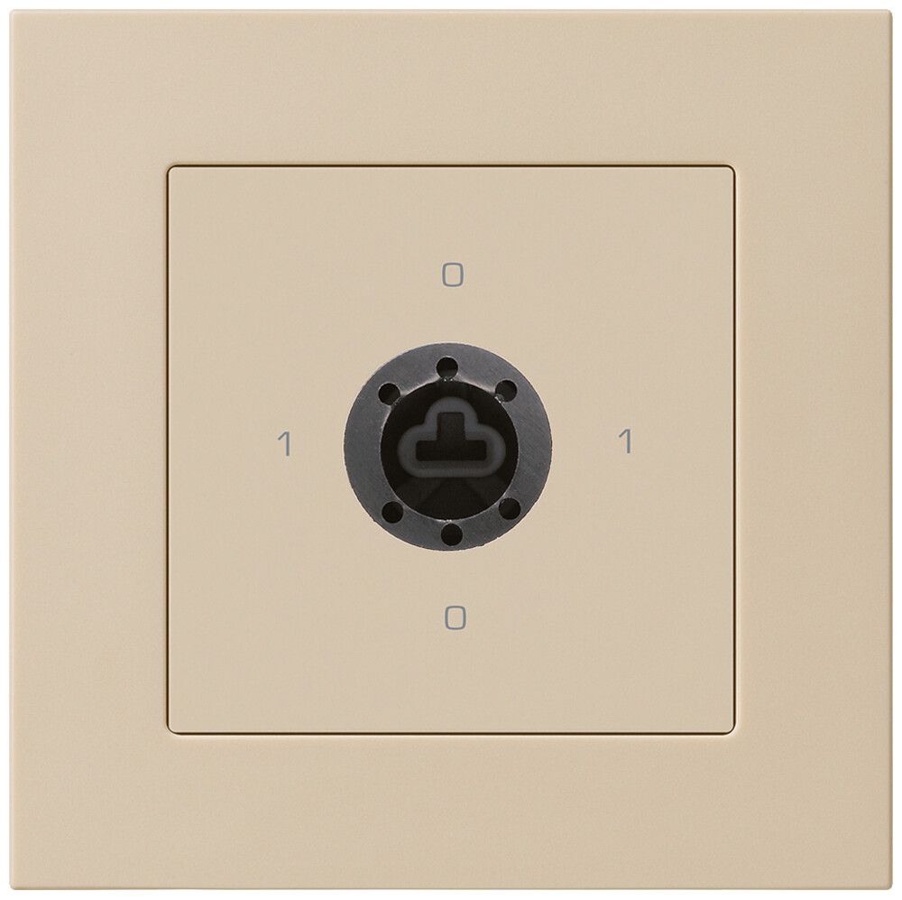 Interruttore rotativo INC kallysto.pro 0/1L beige per serratura senza cilindro