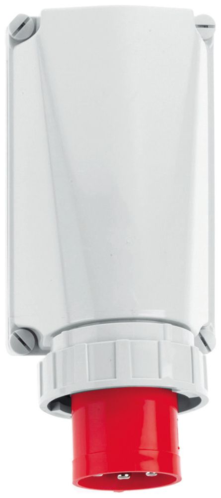 AP-Gerätestecker CEE Bals 5P 125A 400V 6h rt IP67 Schraubklemme