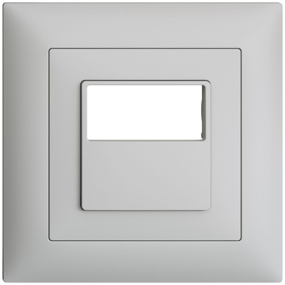 Frontset EDIZIOdue FMI für Bewegungsmelder pirios 180 R eco plus, hellgrau