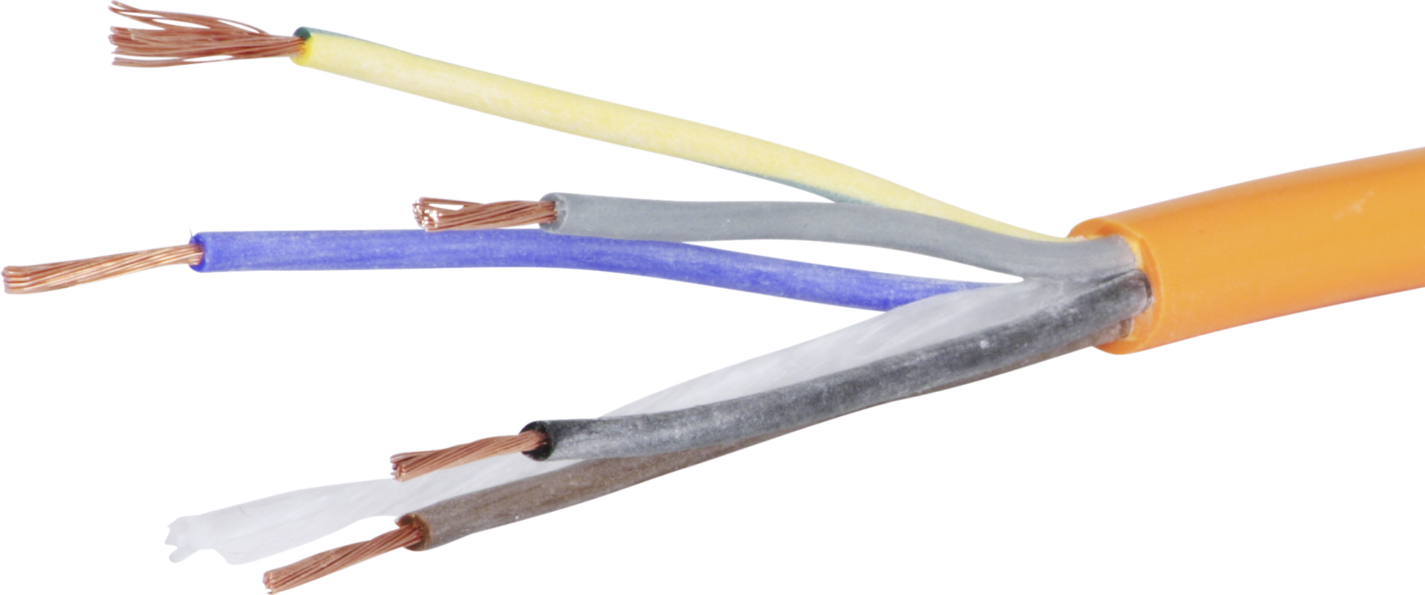 Kabel EPR-PUR 5×1.5mm² 3LNPE orange